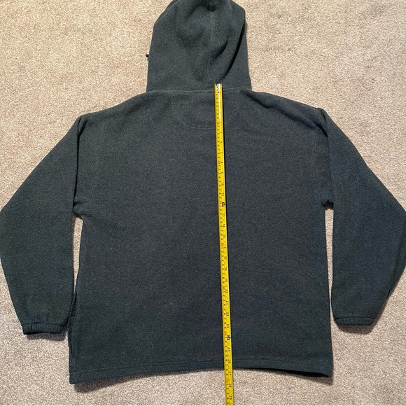 Big Dogs Polar Dogs High Tech Gear dark teal fleece hooded jacket medium - Picture 5 of 7